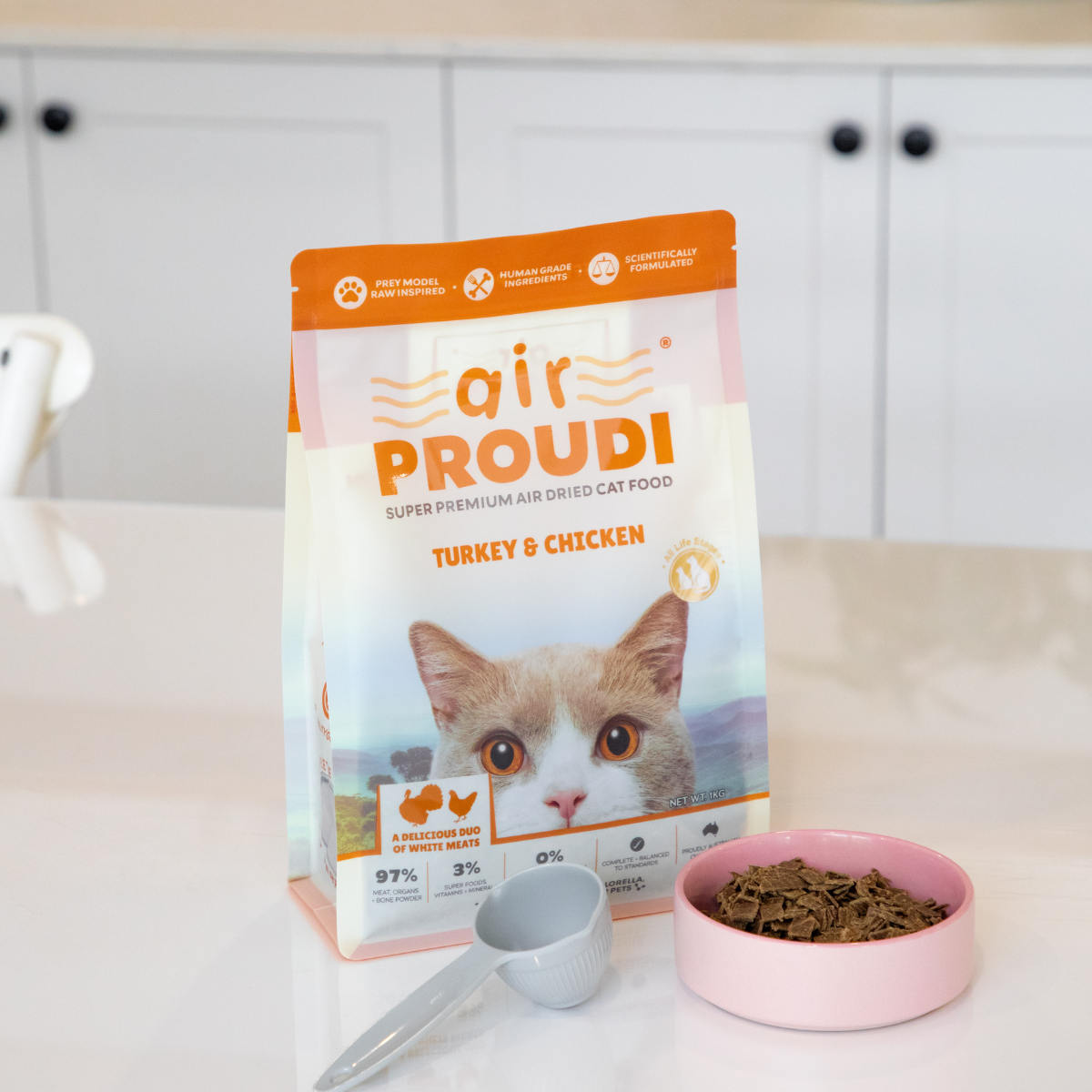 Turkey & Chicken Air Dried for Cats