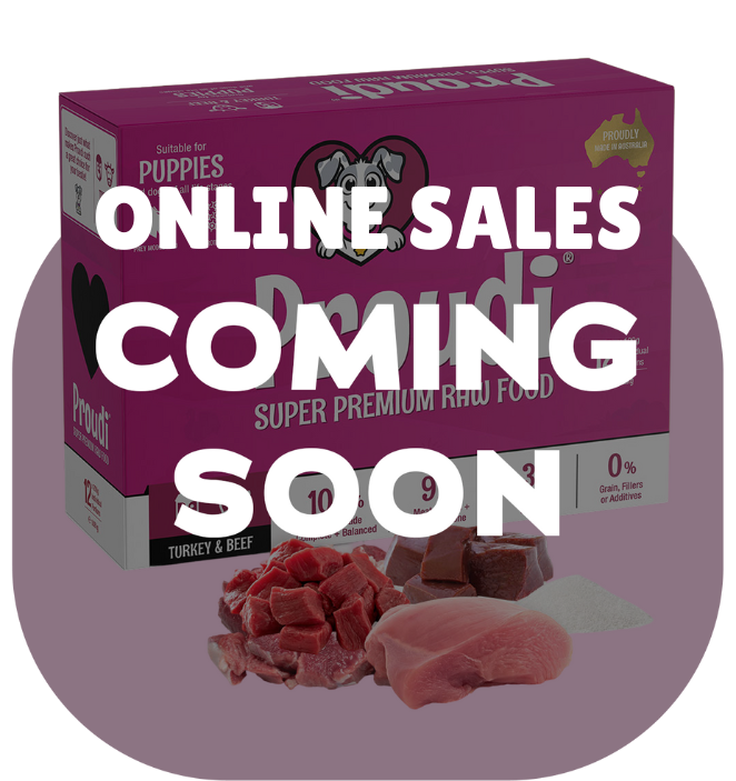 Turkey and Beef Raw Patties for Puppies