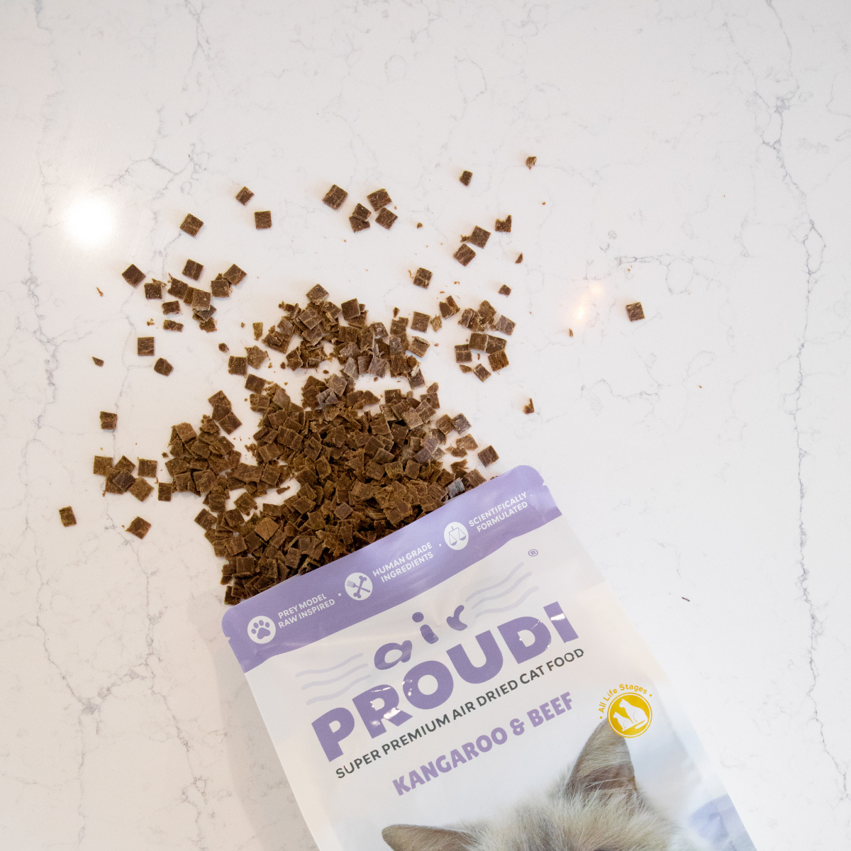 Kangaroo & Beef Air Dried - for Cats