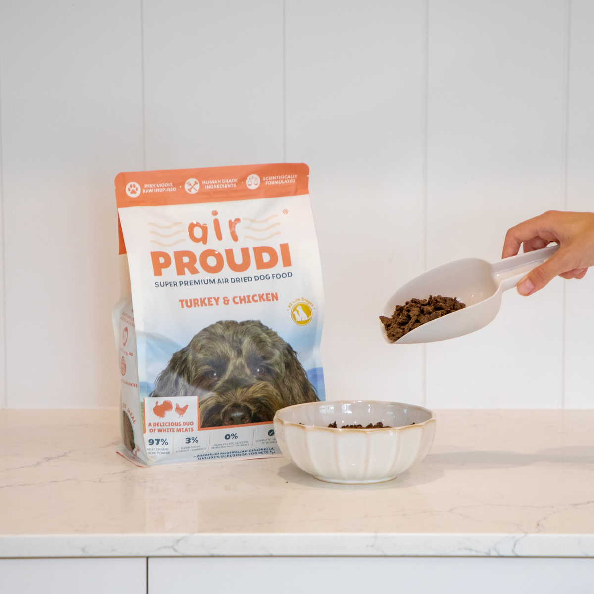 Turkey & Chicken Air Dried - for Dogs