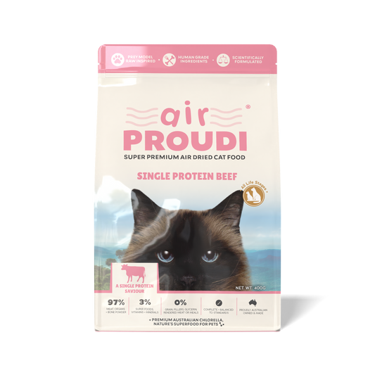 Single Protein Beef Air Dried - For Cats
