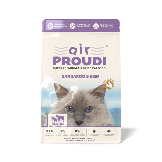 Kangaroo & Beef Air Dried - for Cats