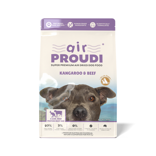 Kangaroo & Beef Air Dried - for Dogs