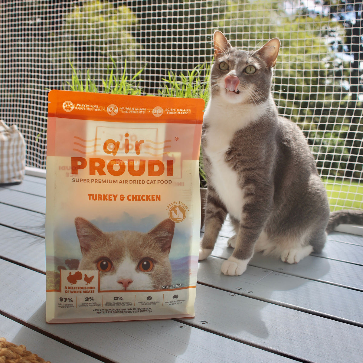Turkey & Chicken Air Dried for Cats