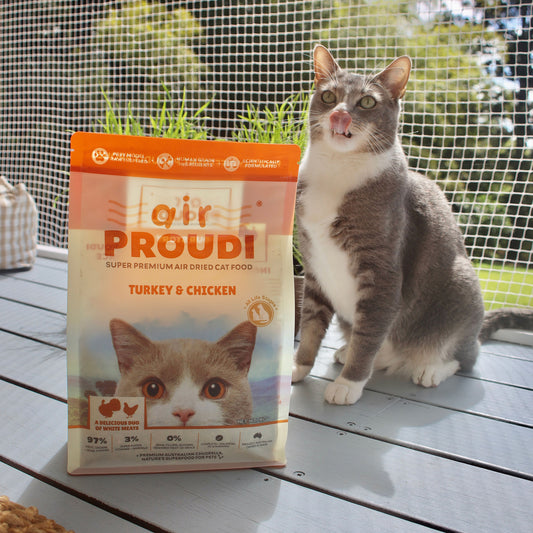 Turkey & Chicken Air Dried for Cats