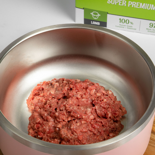 Single Protein Lamb Raw Patties for Cats