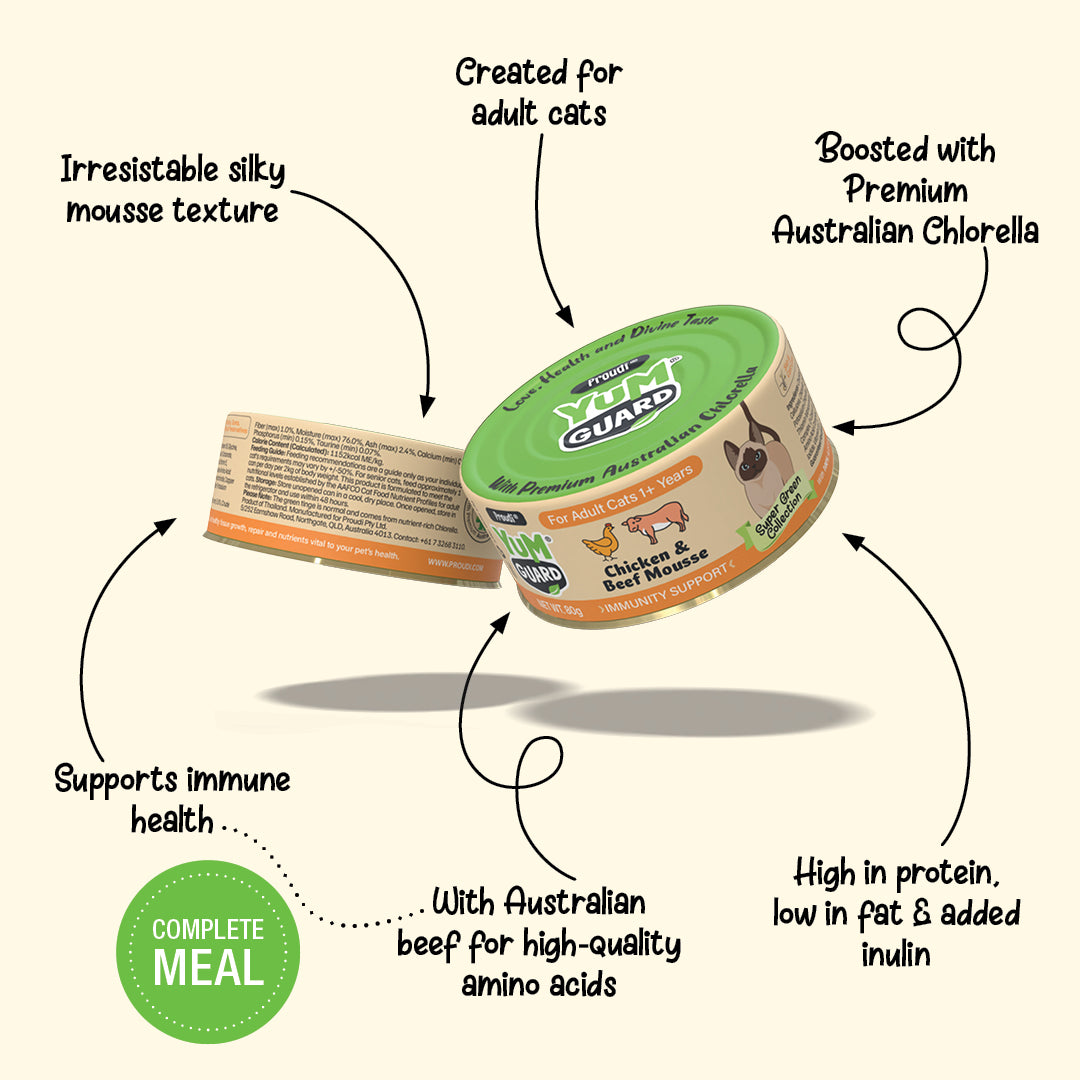 Chicken & Beef Mousse - for Adult Cats