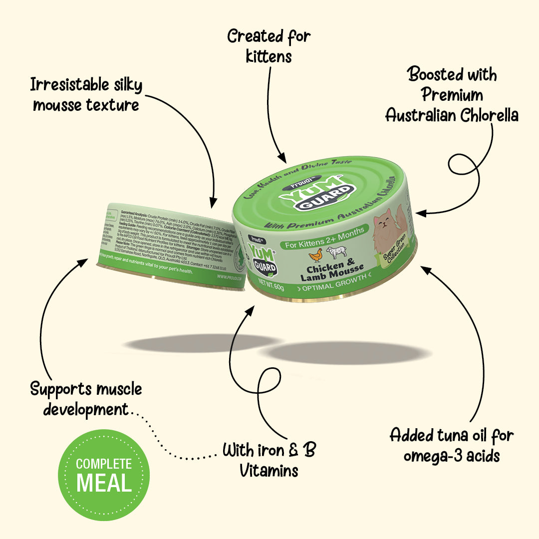 Chicken & Lamb Mousse - for Kittens