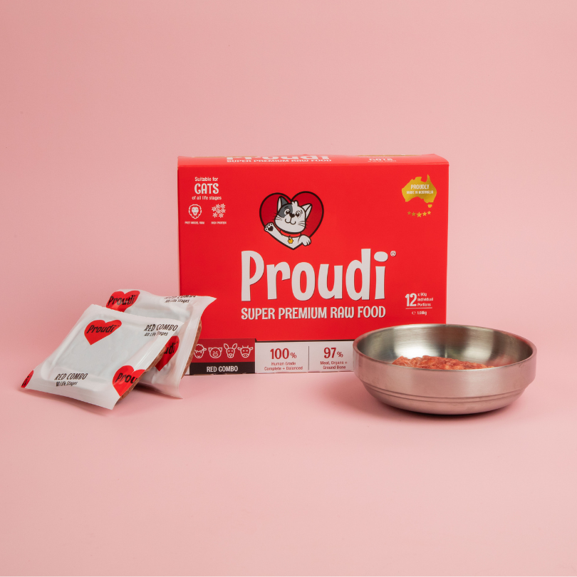 Proudi Red Combo for cats